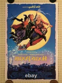 Original Disney HOCUS POCUS 1993 DS Mint Theatrical Poster (Numbered)