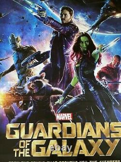 Original Disney Marvel GUARDIANS OF THE GALAXY 27x40 Theatrical Poster