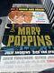 Original Disney Mary Poppins Movie Standee Movie Theater Rare Julie Andrews 1964