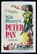 Peter Pan Cinemasterpieces 1953 Disney Vintage Original Movie Poster