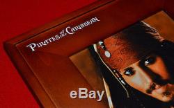 PIRATES OF THE CARIBBEAN Disney Prop, Blu Ray DVD JOHNNY DEPP Signed, DISNEY COA