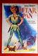 Peter Pan Walt Disney 1955 Mega Rare Original Vintage Exyugo Movie Poster