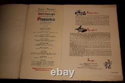 Pinocchio 1940 Program with 4 lithos! Can't find it on Ebay! Rare and Valuable