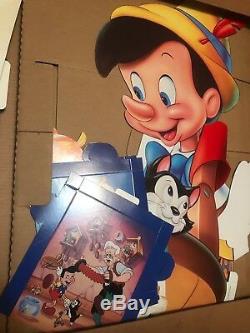 Pinocchio New Original Video Store Standee Display Walt Disney