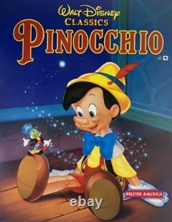 Pinocchio Walt Disney Original Video Rare Poster 23 x 33