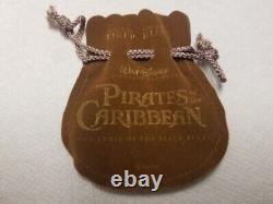 Pirates of the Caribbean Disney Movie Collectible Prop Coin With Bag Vintage