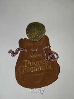 Pirates of the Caribbean Original Movie Film Prop Gold Coin Rare Disney HTF POTC