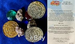Pirates of the Caribbean Production Used Treasure Lot with Disney CoA (Rare)