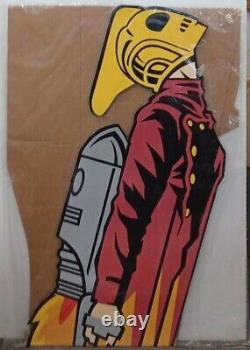RARE 1991 Disney's The ROCKETEER 6-FEET Theater STANDEE New In Factory Bag