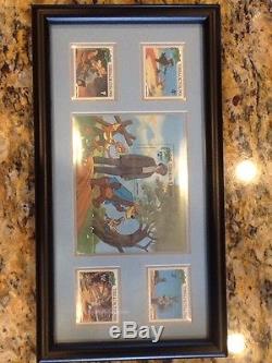 RARE Disney Song Of The South Framed Stamps