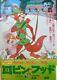 Robin Hood Japanese B2 Movie Poster Walt Disney 1973 Nm