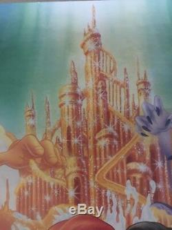 Rare #1668 Discontinued Disney The Little Mermaid Poster Banned Artwork 35x23