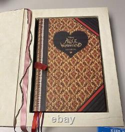 Rare Disney Alice In Wonderland Promotional Burton 2009 Book Within Book Key Usb