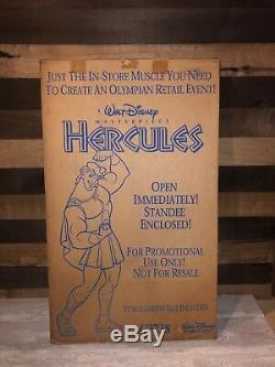 Rare Movie Standee Hercules Vintage Disney