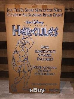 Rare Movie Standee Hercules Vintage Disney