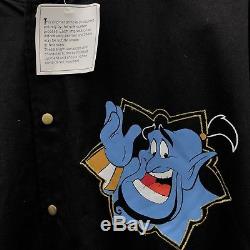 Rare Vintage Disney Aladdin Magical Carpet Tour 1993 Jacket M New Robin Williams