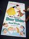Rare Walt Disney Snow White 3 Sheet Movie Poster Buena Vista 1967 Us Re Release