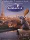Ratatouille / Disney Eiffel Tower Paris Cook Original French Movie Poster