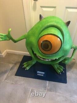 Read Life Size Disney Pixar Monsters Inc Mike Wazowski Statue RARE Prop Read