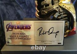 Robert Downey Jr. Signed Taurus Studio Iron Man Mark L 11 Helmet Lmtd Edtn RDJ