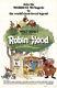 Robin Hood 1973 27x41 Orig Movie Poster Fff-50546 Peter Ustinov Disney