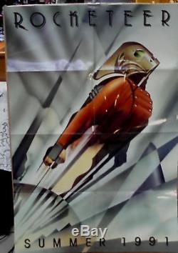Rocketeer-1991 2-sided-disney-advance-original Movie Poster