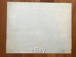 SALE! BAMBI 1942 WALT DISNEY Original Title Card-Rare Artwork/11X14 Inches-SEE