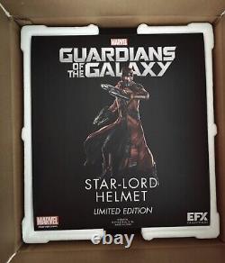 SEALED Chris Pratt Signed EFX Marvel Star-Lord 11 Helmet LE Artist Proof NIB