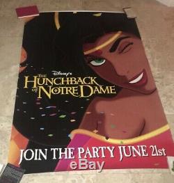 SET Of 5 Huge 1996 Disney Hunchback Promo Poster 4 X 6 Feet 48 X 70 Lot Rare Htf
