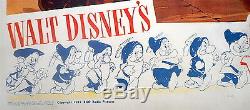 SNOW WHITE Lobby Card Original 1943 Release of this Walt Disney Classic Dwarfs