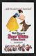 Snow White & Seven Dwarfs Cinemasterpieces Original Movie Poster Disney 1967r