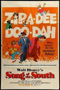 SONG OF THE SOUTH pressbook, WALT DISNEY, Bobby Driscoll, Ruth Warrick +POSTER