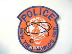 Screen Used TOMORROWLAND POLICE PATCH WORLD'S FAIR Production PROP DISNEY