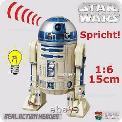 Sideshow Medicom RAH-581 R2-D2 Figur talking Light & Sound FX OHNE VERPACKUNG