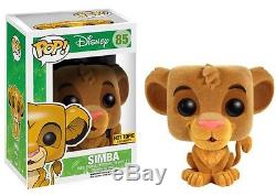 Simba The Lion King König der Löwen Flocked Exclusive Pop Disney #85 Figur Funko