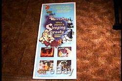 Sleeping Beauty 1959 Rolled Insert 14x36 Movie Poster Classic Walt Disney