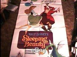 Sleeping Beauty 41x81 Movie Poster R70 Disney