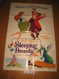 Sleeping Beauty Original 1sh Movie Poster style B 1sh R70 Disney
