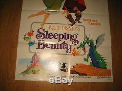 Sleeping Beauty Original 1sh Movie Poster style B 1sh R70 Disney
