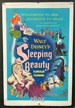 Sleeping Beauty Original Movie Poster Walt Disney 1959 Hollywood Posters