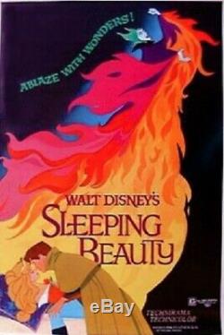 Sleeping Beauty Original Rolled 27x41 Movie Poster 1979 Disney