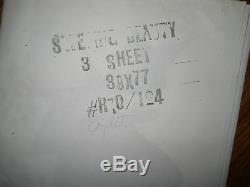 Sleeping Beauty (R1970) original Disney 3 sheet movie poster (77x39) #R70/124