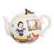 Snow White E I 7 Seven Dwarfs Teapot Te 15 Cm Tea Pot Ceramic Disney #1
