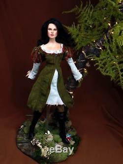 Snow White Kristen Stewart OOAK Costumed Repaint by Laurie Leigh Disney