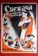 Snow White & The Seven Dwarfs 1937 Walt Disney Unique Cyrillic Exyu Rare Poster