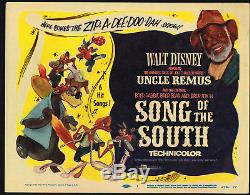 Song of the South 1956 Original TItle Lobby Card Walt Disney Very Fine