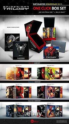 Spider-man Trilogy Steelbook 4k+2d Weet Collection