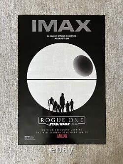 Star Wars Andor & Rogue One Original 27x40 D/S Poster Bundle Disney+ DMI IMAX