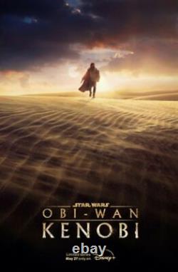 Star Wars OBI WAN KENOBI Disney Series 1 Teaser & 1 Payoff 27 x 40 Posters NEW