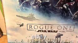 Star Wars Rogue One Original Movie Poster Andor Disney Darth Vader Empire